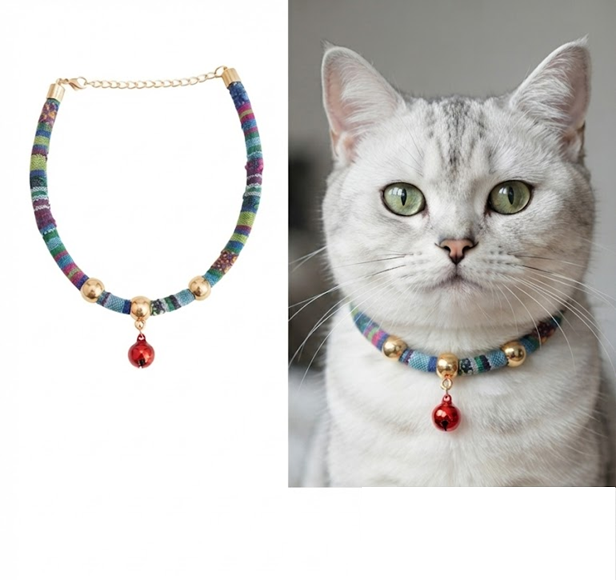 KEDİ BOYUN TASMASI ZİLLİ